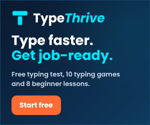 TypeThrive: Type faster. Get job-ready.