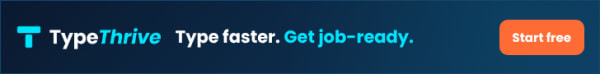 TypeThrive: Type faster. Get job-ready.