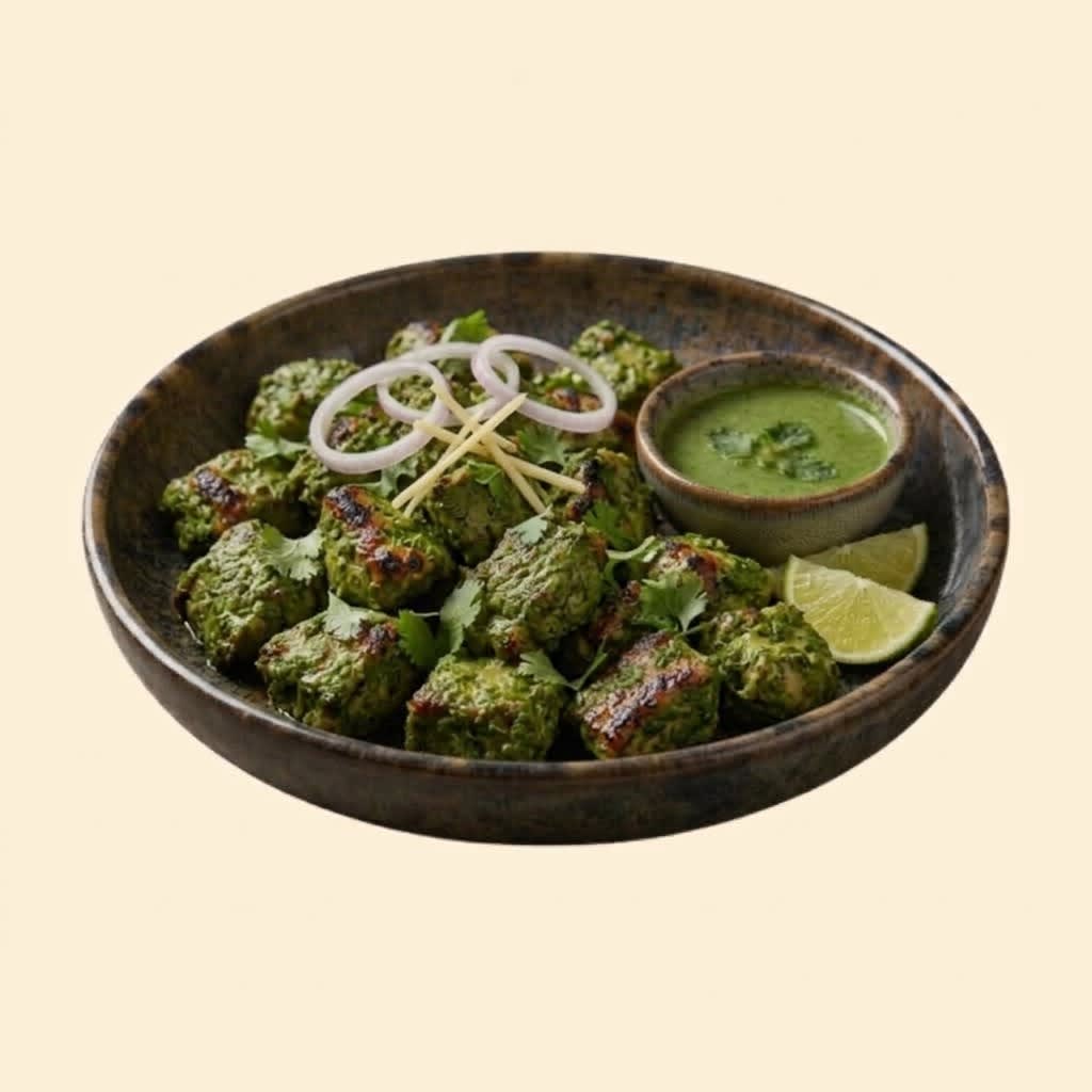 Chicken Green Boti
