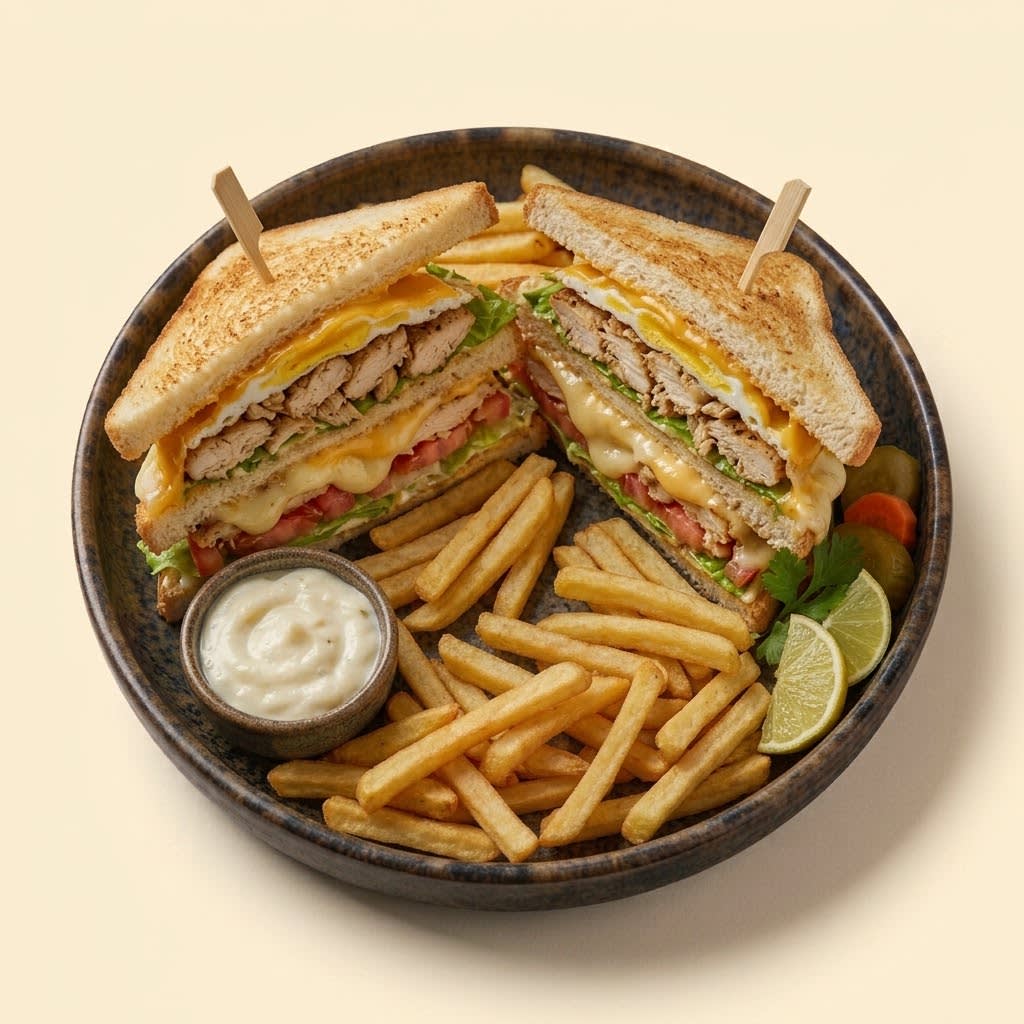 Club Cheese Sandwich