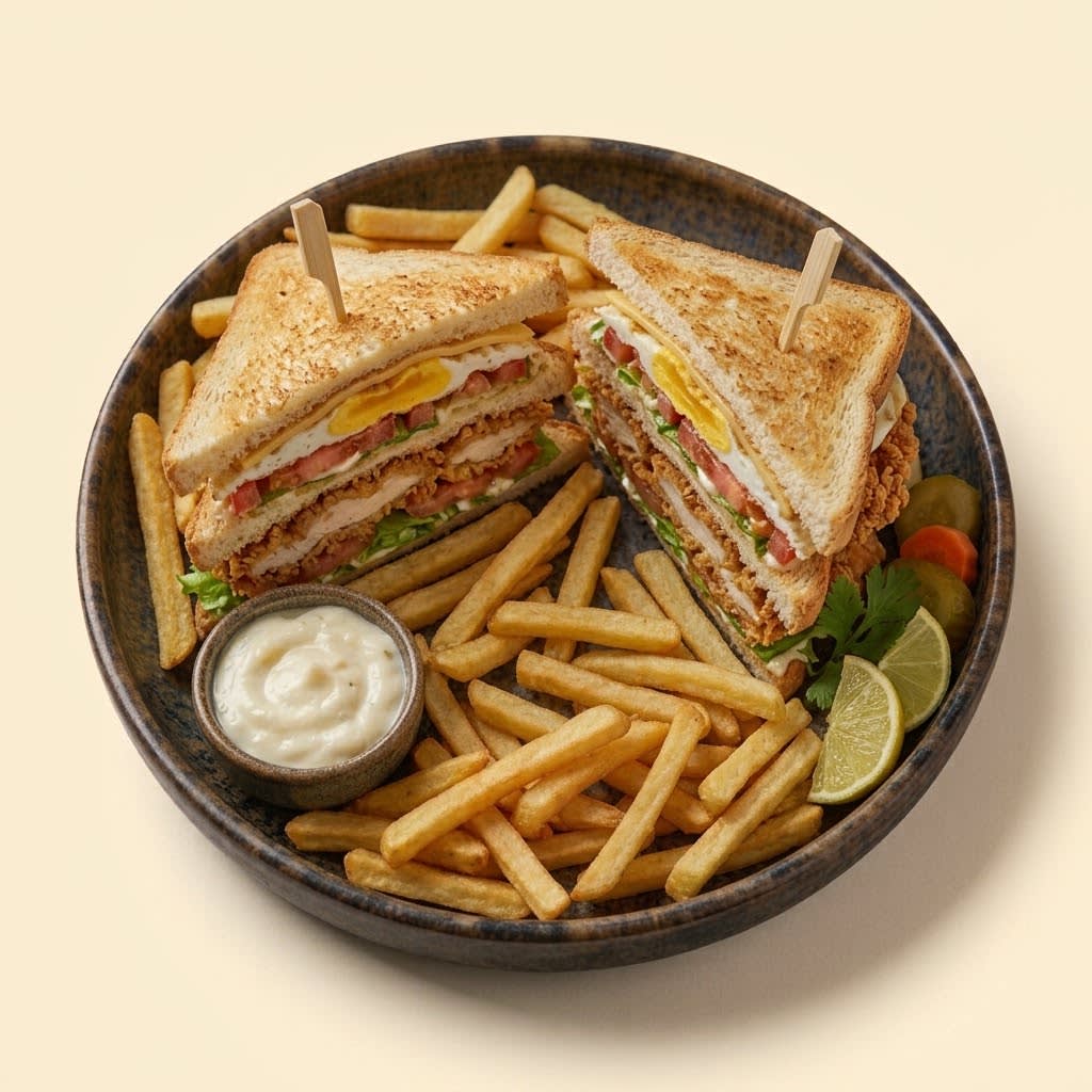 Crispy Club Sandwich