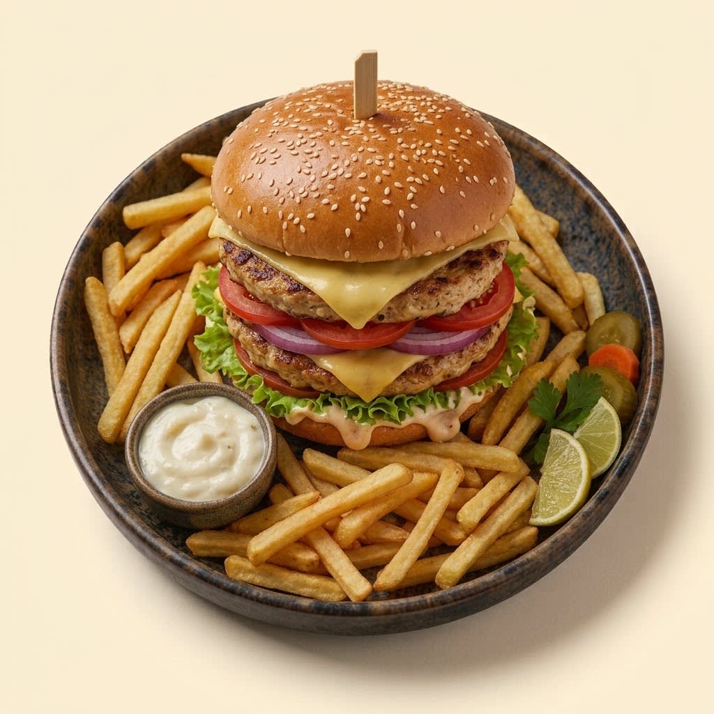 Jumbo Chicken Burger