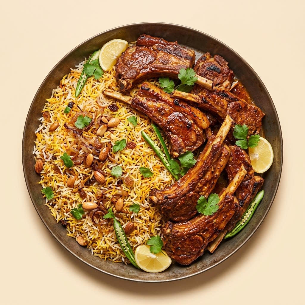 Mutton Ribs Platter