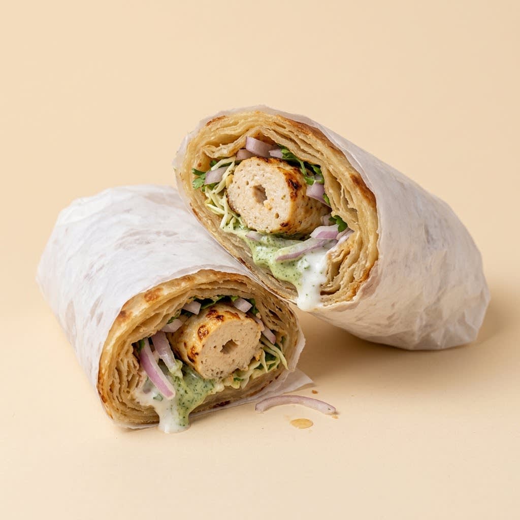 Reshmi Kabab Roll
