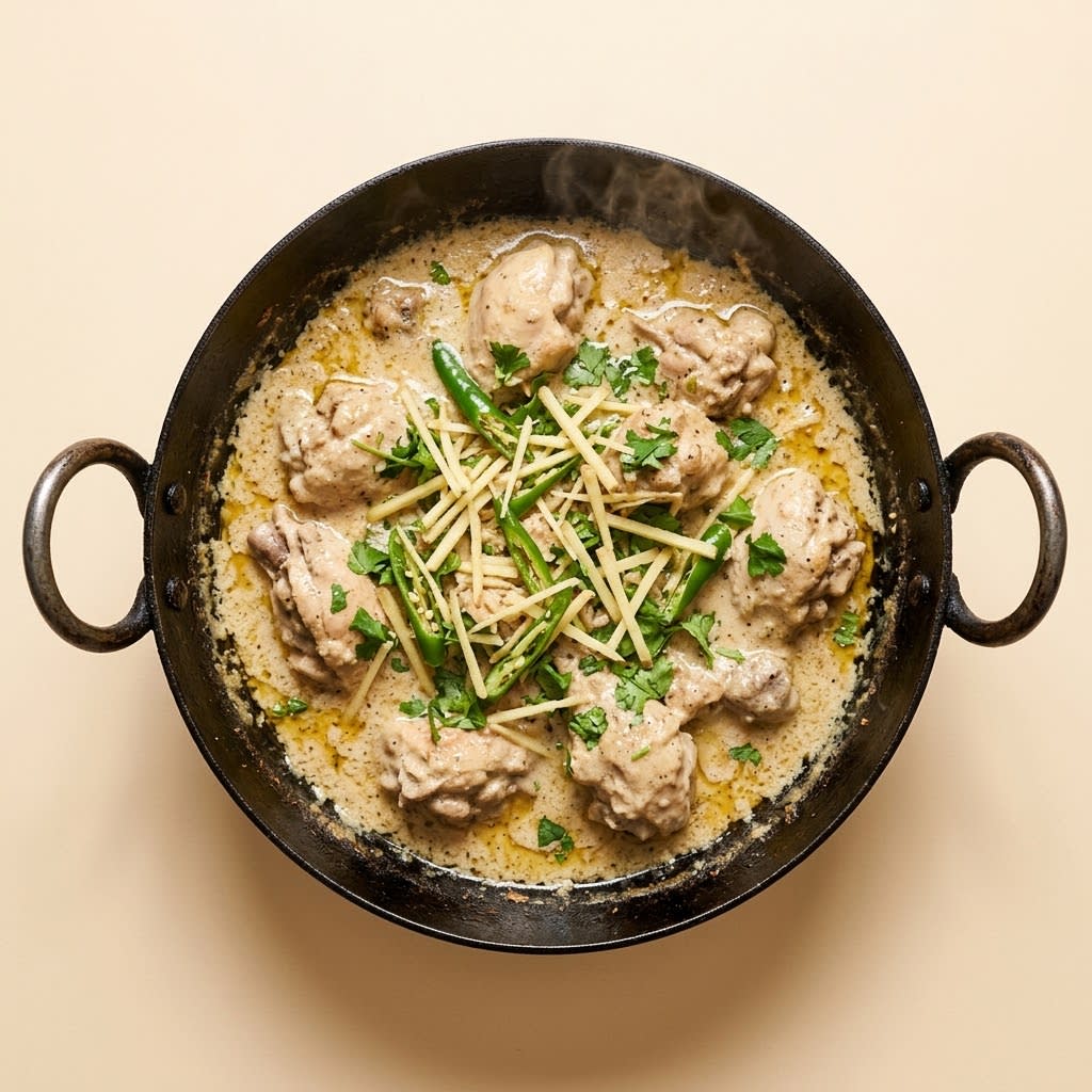 Mutton White Karahi