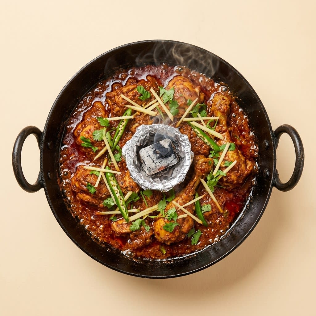 Mutton Koyla Karahi