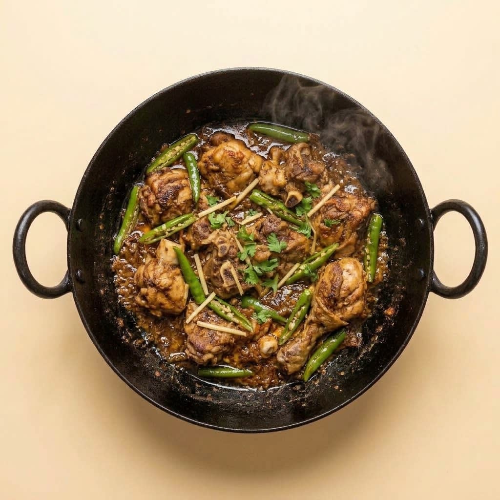 Chicken Brown Karahi