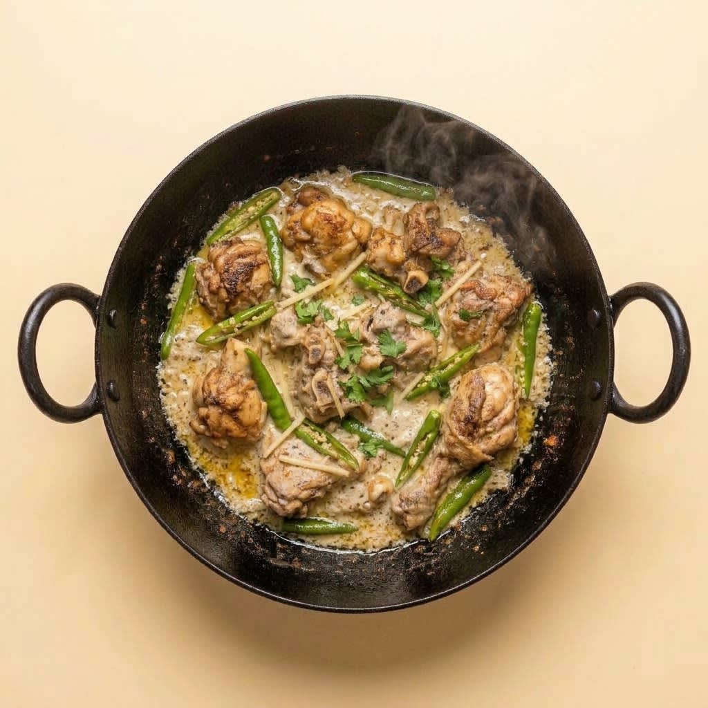 Chicken White Karahi