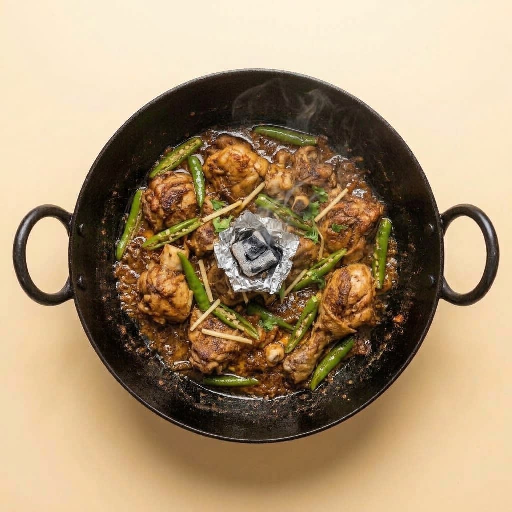 Chicken Koyla Karahi