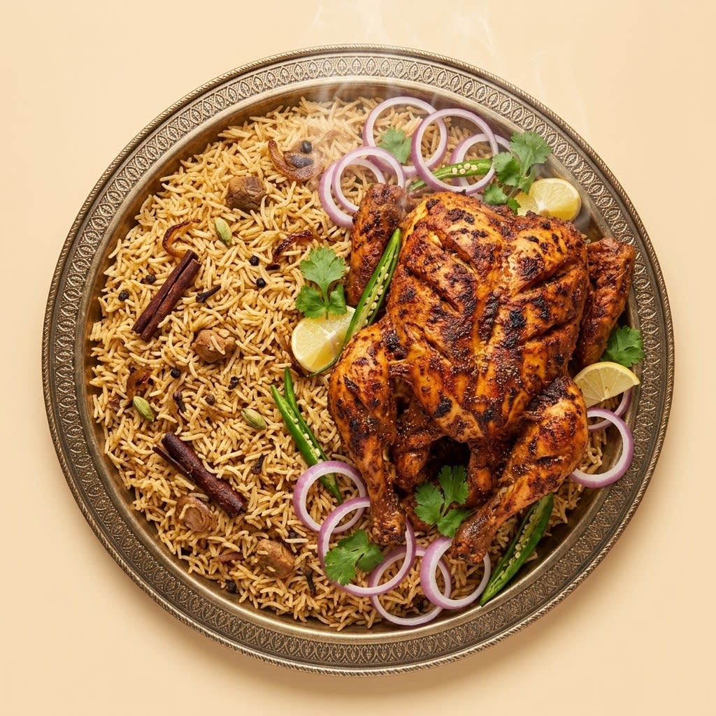 Chargha Platter (4 Persons)