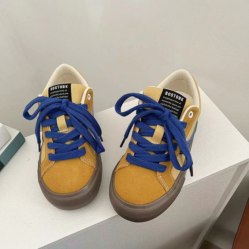 Contrast Color Canvas Shoes - image 5
