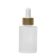 30ml-cylindrical-matte-glass-bottle-with-white-dropper-and-golden-neck-20410-1669984159051
