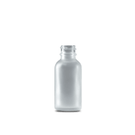 1-oz-clear-frosted-glass-boston-round-bottle-20-400-neck-finish