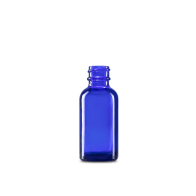 1-oz-blue-glass-boston-round-bottle-20-400-neck-finish