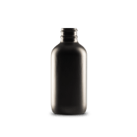 4-oz-black-frosted-glass-boston-round-bottle-22-400-neck-finish