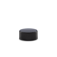 22-400-black-pp-cap-with-polycone-liner-fits-4-oz