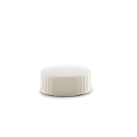 28-400-white-pp-cap-with-polycone-liner-fits-8-oz