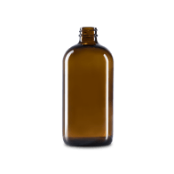16-oz-amber-glass-boston-round-bottle-28-400-neck-finish