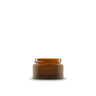 0-5-oz-amber-frosted-glass-cylinder-low-profile-jar-41-400-neck-finish
