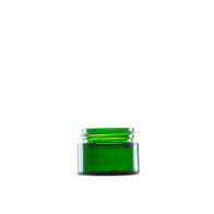 0-5-oz-green-glass-cylinder-low-profile-jar-41-400-neck-finish