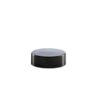 41-400-black-pp-smooth-skirt-lid-with-unprinted-pressure-sensitive-liner