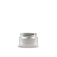 1-oz-clear-frosted-glass-cylinder-low-profile-jar-48-400-neck-finish