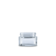 1-oz-clear-glass-cylinder-low-profile-jar-48-400-neck-finish