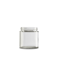 4-oz-clear-glass-straight-sided-round-jar-58-400-neck-finish