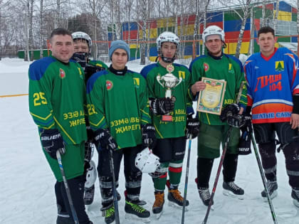 Изминская хоккейная команда выграла турнир в Староикшурминском сельской поселении.