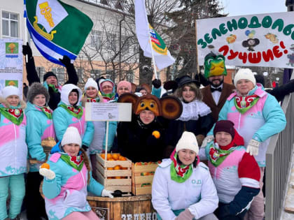 Зеленодольский район принял участие во всероссийском фестивале креативных самодельных санок «Sunny Fest»
