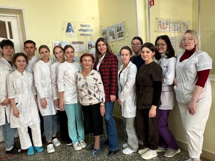 Выпускная группа Елабужского медицинского колледжа посетила центр "Астра"