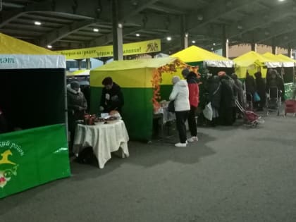 Сельскохозяйственная продукция Казани на выставке