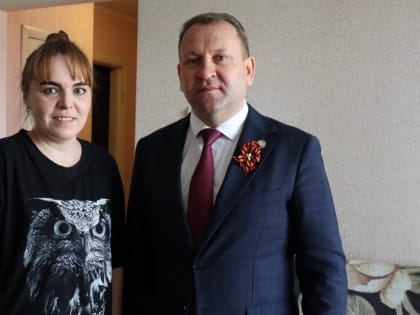 Алмаз Хисамутдинов посетил семью ветеринарного санитара - участника специальной военной операции