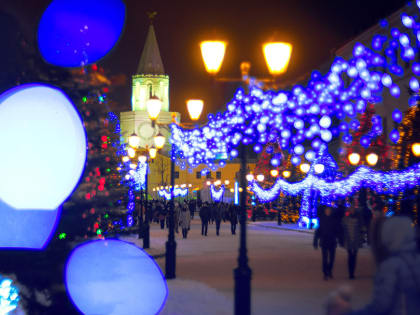 Столица РТ попала в топ-3 российских городов для новогодних путешествий