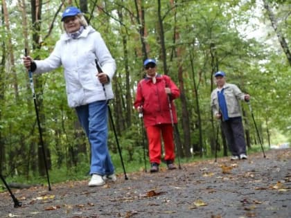 Елабужан приглашают в школу скандинавской ходьбы