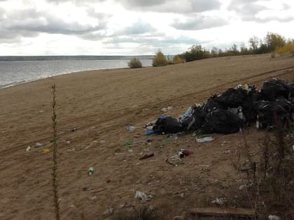 В Татарстане волонтеры очищают от мусора акваторию и берега Куйбышевского водохранилища