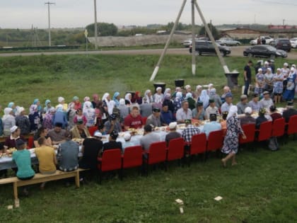 В поселке "Юлдуз" прошел праздничный Курбан меджлис