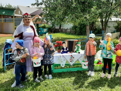 В детском саду «Колосок» провели свой праздник Сабантуй