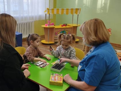 В реабилитационном центре «Астра» провели игровое развивающее занятие
