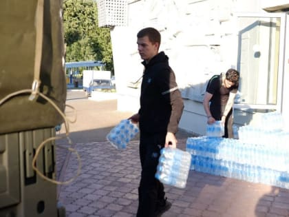 Из Елабуги в ДНР отправился 10-тонный грузовик с продовольствием для военнослужащих