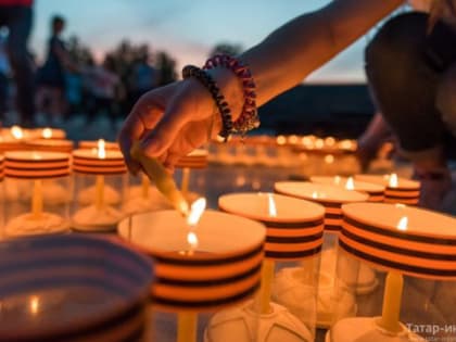 «Молодая Гвардия «Единой России» зажгла свечи в память о погибших в годы Великой Отечественной войны