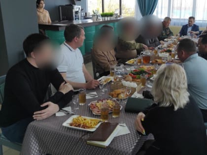Встреча с военнослужащими, прибывшими в краткосрочный отпуск из зоны СВО