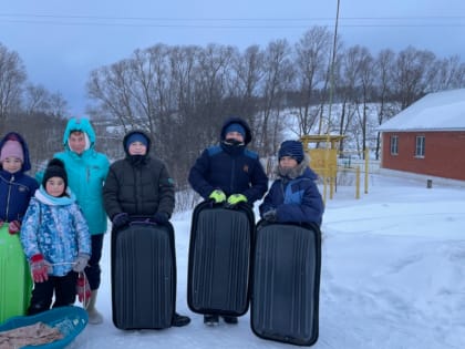 «С горки с ветерком..»