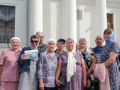 Агрызцы совершили паломничество к месту явления Казанской иконы Божией Матери