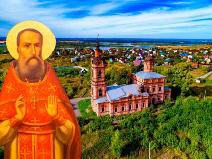 В восстанавливающемся Ризоположенском храме села Тихий Плёс почтят память священномученика Димитрия Шишокина