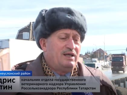 Видео: В Татарстане усилили посты на границах из-за случая сибирской язвы в Чувашии