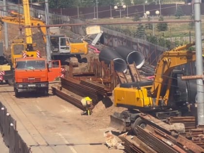 «Водоканал» рассказал, сколько человек ремонтируют Третий Северный коллектор