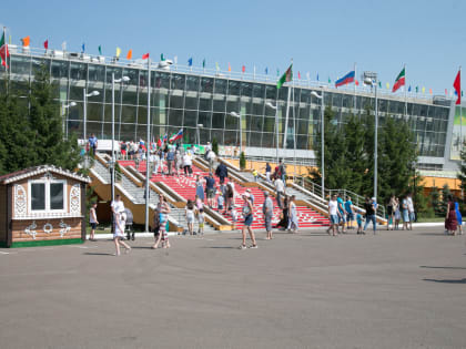 На Казанском ипподроме Сабантуй отметили конноспортивным праздником