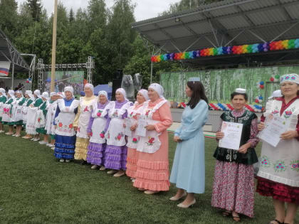Подведение итогов фестиваля "Национальный костюм"