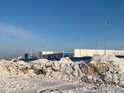 Места временного складирования снега заполнены на 40-50%